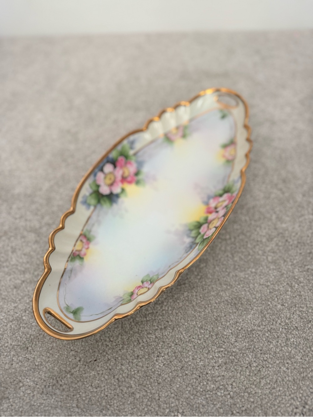 Noritake handpainted Japan trinket dish